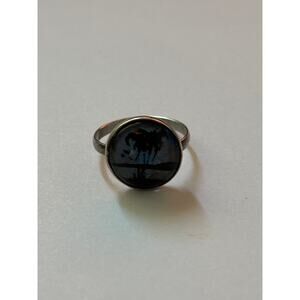Vintage Hoffman Sterling Morpho Ring